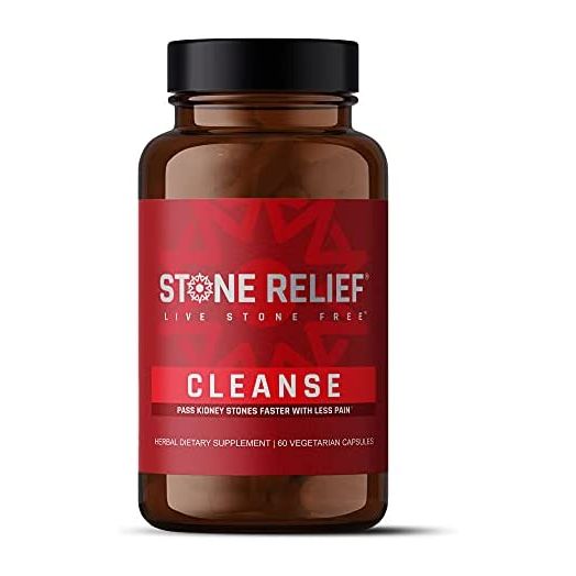 Stone Relief Chanca Piedra Kidney Stones Dissolver for Natural Expulsive Therapy + Pain Relief