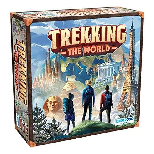 Trekking The World, World Travel Board Game for Family Game Night
