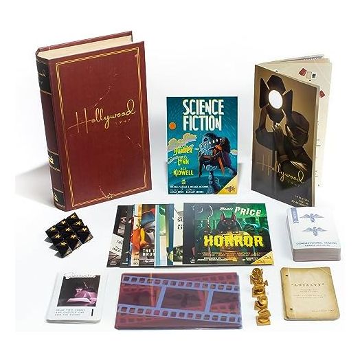 Hollywood 1947 Board Game - A Movie Making Game for Friends and Family - A Board Game of Cards, Strategy, and Deceit, for 1-9 Players, Ages 14 and Up