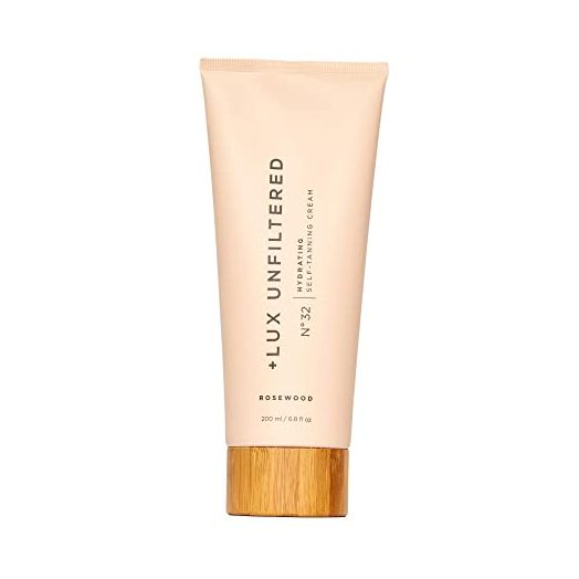 + Lux Unfiltered N°32 Gradual Hydrating Self Tanner in Rosewood - Self Tanning Lotion with No Mess - Gradual Self Tanner - Self Tanners Best Sellers