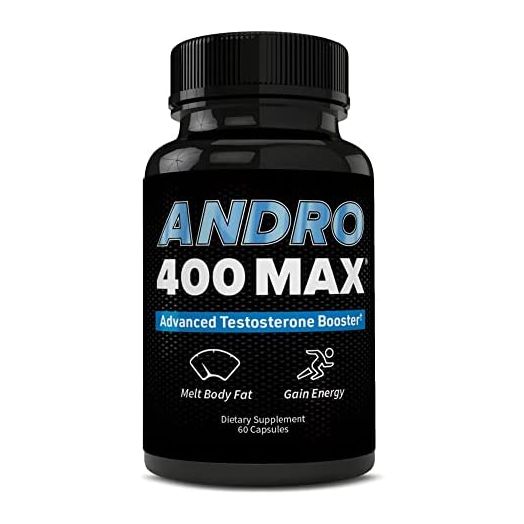Andro400 Max Testosterone Booster, 60 Count