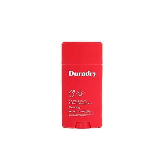 Duradry AM Deodorant & Antiperspirant - Prescription Strength Deodorant for Hyperhidrosis, Antiperspirant for Women & Men, Armpit Sweat Protection, Talc and Silicone-free - Clear Sky, 2.3 Oz (Pack of 1)