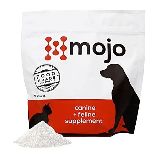 Mojo Joint Supplement for Dogs and Cats, Feline + Canine Food Grade Hip & Joint Supplement with Glucosamine and Chondroitin, Dog & Cat Mobility Supplement (Small, 8 oz)