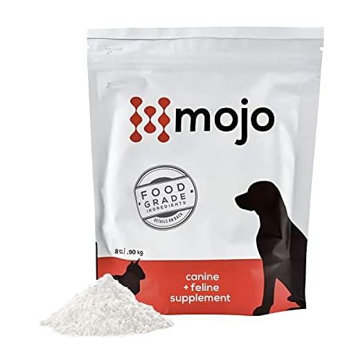 Mojo Joint Supplement for Dogs and Cats, Feline + Canine Food Grade Hip & Joint Supplement with Glucosamine and Chondroitin, Dog & Cat Mobility Supplement (Large, 16 oz)