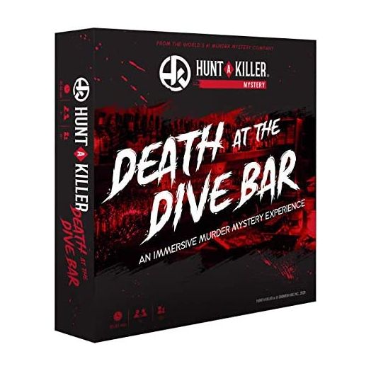 Hunt A Killer Death at The Dive Bar, Immersive Murder Mystery Game