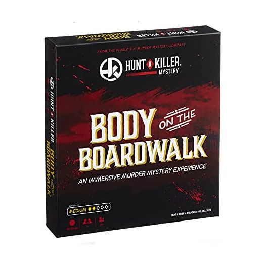 Hunt A Killer Body On The Boardwalk, Immersive Murder Mystery Game -Take on The Unsolved Case