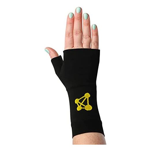 CopperJoint Wrist Compression Sleeve - Copper Infused Wrist Support Compression Brace - Ortho Guard - Wrist Pain & Fatigue Relief - Wrist Protector (Left or Right - Medium)