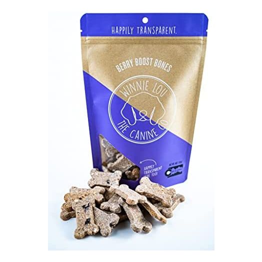 Winnie Lou Organic Dog Treats Made in The USA – Human Grade Dog Treats – All Natural Dog Treats – Healthy Dog Treats