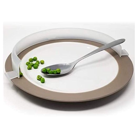 2 Pack - Able-T Plate Guard, Designed by an OTR/L, Fits Most 9" to 12" Plates