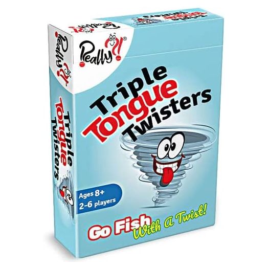 Triple Tongue Twisters, Easy Educational Card Game
