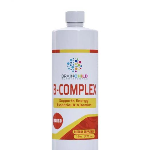 BrainChild Nutritionals B-Complex, Mango Flavor - 16 oz (473 ml)