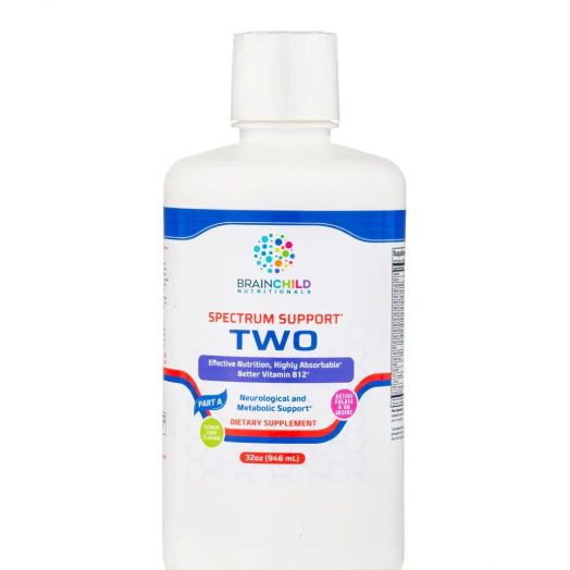 BrainChild Nutritionals Spectrum Support II Vitamins (with P5P) - Part A, Lemon-Lime Flavor - 32 oz (947 ml)