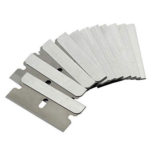 Bates- Single Edge Razor Blade, 50 pc, Razor Blades Scraper, Razor Blades Single Edge, Scraper Blades, Flat Razor Blade, One Edge Razor Blade, Single Sided Razor Blade, Single Edge Blades, Razor blade