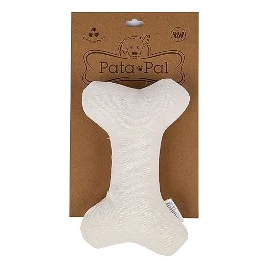 Eco-Friendly Durable Squeaky Dog & Puppy Pet Chew Toy for, Training, Teething and Exercise (T-Bone)