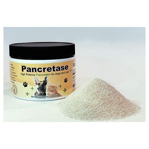 CK Formulations | Pancretase Digestive Enzymes | 10x Pancreatin | Pancreatin for Dogs and Cats | Pancreatic Enzyme | Great for Pets with EPI