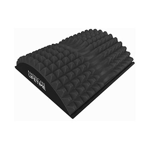 Back Cracker Back Stretcher American Lifetime Back Pain Relief Products Lower Back Pain Relief Back Cracking Device Back Stretcher for Lower Back Pain Relief Back Popper Black