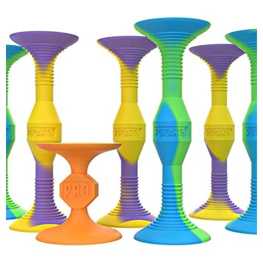 Popdarts PRO Pack Game Set (Wigglenobber Target Marker) - Indoor, Outdoor Suction Cup Throwing Game - Competition with a POP