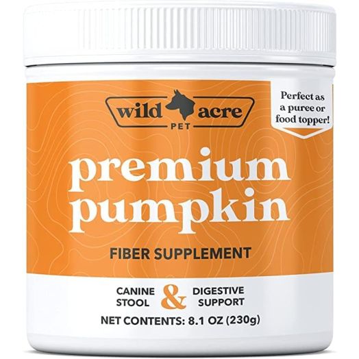 Pumpkin Powder for Dogs - No More Diarrhea or Scoots! - Digestive Puree Treat or Food Topper - Fiber Supplement for Dogs with Prebiotics Pumpkin for Dogs, 8oz