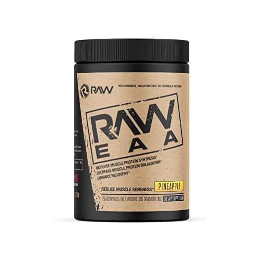 RAW EAA Essential Amino Acids, 25 Servings (Pineapple, 11 oz)