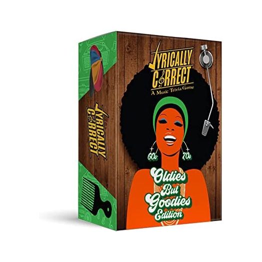 Lyrically Correct 60's and 70's Oldies but Goodies Music Trivia Card Game