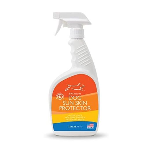 EBPP Dog Sunscreen Sun Skin Protector Spray 32 oz - Safe for All Breeds with No Zinc Oxide - Pet Protection and Moisturizer for Skin, Coat, Nose, Ears