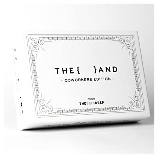 {THE AND} Coworkers Edition - 199 Icebreaker Conversation Cards for Workplace - Team Building Game for Work - Fun Office Activity to Break The Ice and Get to Know Your Teammates by The Skin Deep
