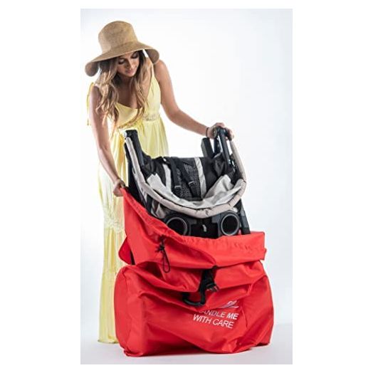Travel Stroller Bag For Airplane Gate Check Bag For Stroller - Standard or Double Stroller Travel Bag For Airplane | Water- Resistant, Sturdy, Designed