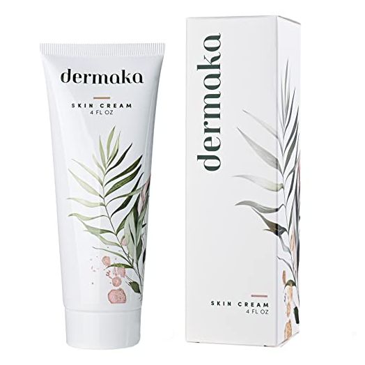 Dermaka All Natural Skin Cream for Uneven Skin Tones - Plant-Based with Vitamin A and Arnica Montana, 4 oz.- Moisturizing Lotion Minimizes bruising, redness, discoloration. Improves and repairs thin bruised skin on arms & legs. Helps many skin issues too!