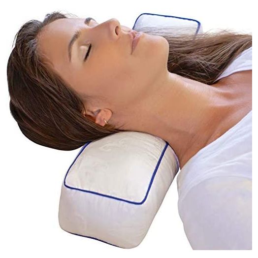 Nature's Guest Adjustable Cervical Neck Roll Bolster Pillow, Better Than Memory Foam Pillow, Neck Pillow for Sleeping, Cervical Cylinder Pillow for Spine Back, Neck Pain, Travel Pillow Leg Bed Pillow