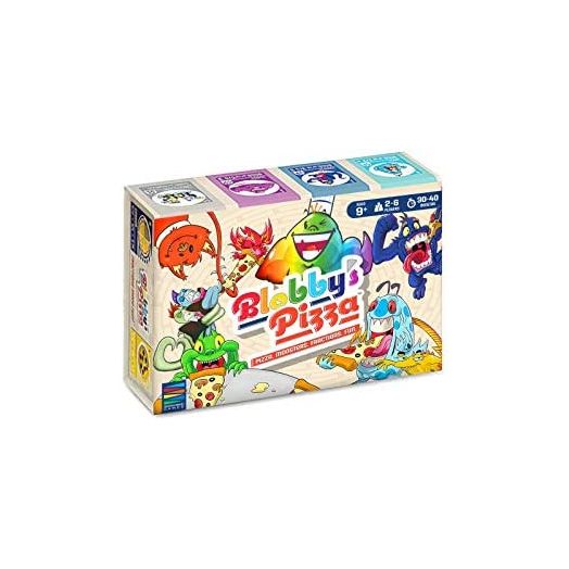 Blobby's Pizza Math Card Game: Crazy Fun Strategic Pizza Eating Contest Between Cute Monsters!