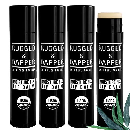 Organic Lip Balm for Men, Mens Chapstick Organic, Mens Lip Balm, Natural Chapstick for Men, Organic Chapstick Mint Lip Balm, Peppermint Lip Balm, All Natural Men's Lip Balm Chap Stick, Lip Therapy