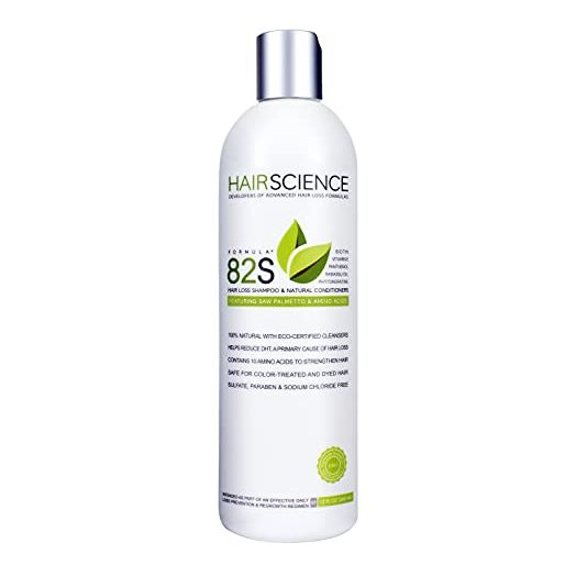 82S Hair Science Anti Hair Loss Shampoo and Conditioner with DHT Blocker