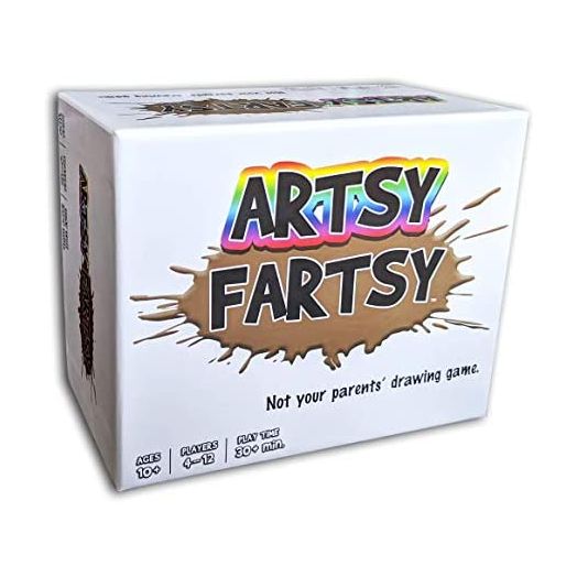 TwoPointOh Games Artsy Fartsy: Drawing Game for Kids and Families, Super Fun Hilarious for Family Party Game Night