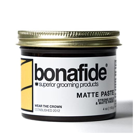 Bona Fide Pomade, Matte Paste 4 oz.