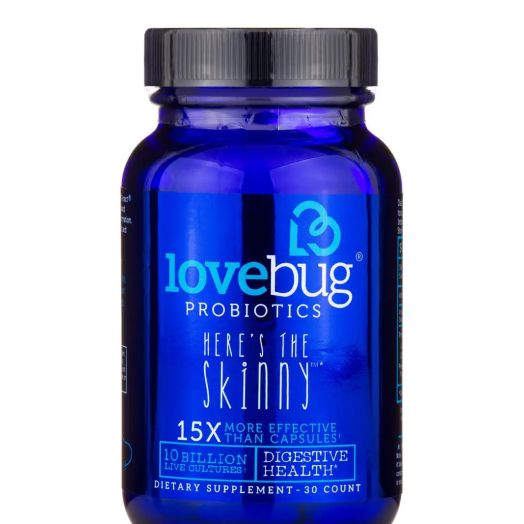 LoveBug Probiotics Here's the Skinny - 30 Tablets