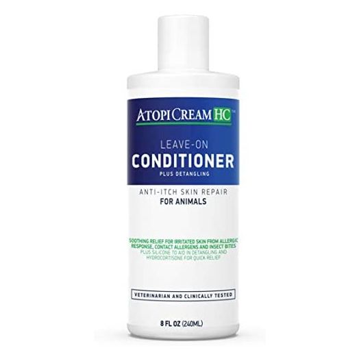 VetriMAX AtopiCream HC 1% Hydrocortisone Leave-On Conditioner Lotion for Dogs, Cats and Horses