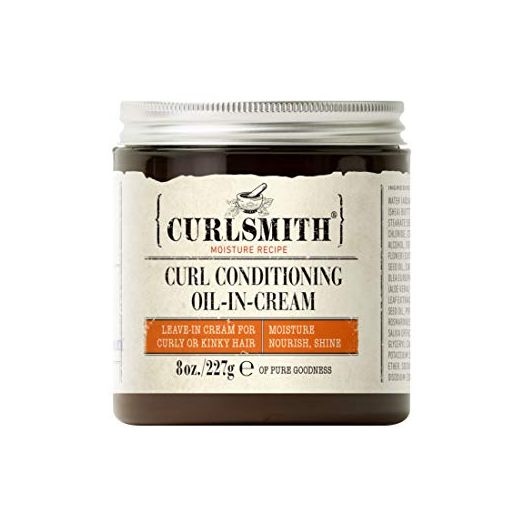 Curlsmith - Curl Conditioning Oil in Cream - Vegan Leave in Conditioner for Curly and Coily Hair (8oz)