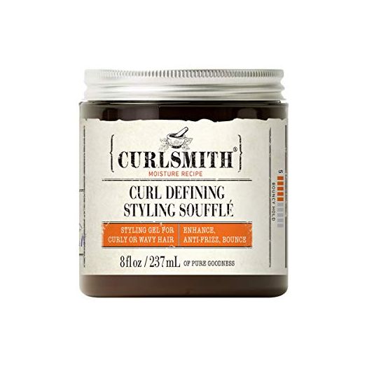Curlsmith, Curl Defining Styling Soufflé, Vegan Medium Hold Styling Gel for Wavy, Curly and Coily Hair (8oz)