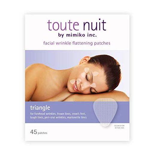 Toute Nuit Wrinkle Patches, Face Tape, Triangle - Forehead, Around Eyes and Lips - 45 Patches