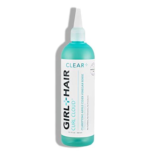 G+H CLEAR+ Apple Cider Vinegar Hair Rinse | ACV Scalp & Hair Clarifying Rinse | Removes Buildup to avoid Dandruff for Itch-Free Scalp & Healthy, Shiny & Soft Hair | Sulfate & Paraben-Free | 10.1 Fl Oz | GIRL+HAIR