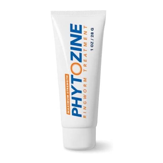 PHYTOZINE Ringworm Cream - Treats Stubborn Ringworm Infections, Fights Ringworm On Skin, Anti-Fungal Tolnaftate, Powerful Topical Treatment (1 Ounce)