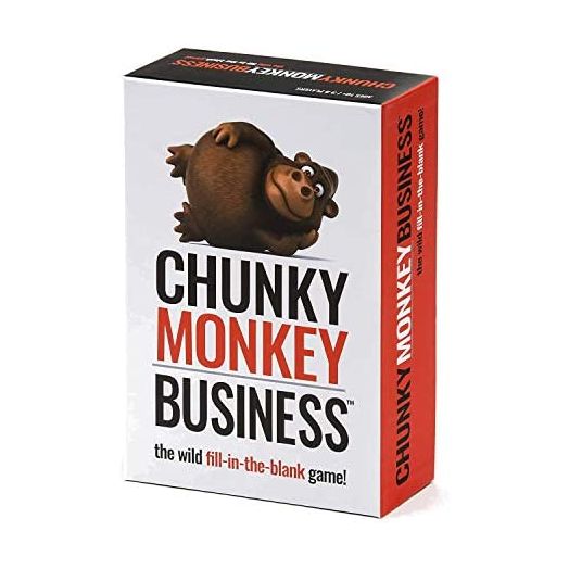 The Good Game Company Chunky Monkey Business, Fast Paced Party Game, Fill in The Blank