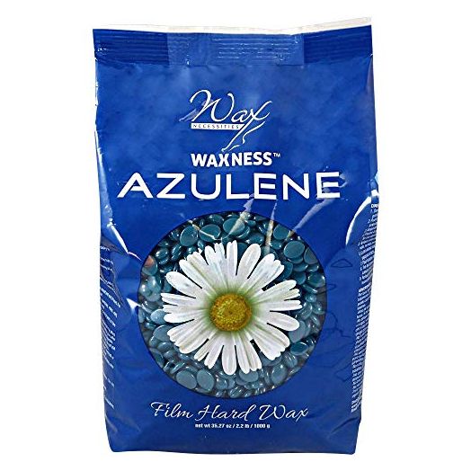 Waxness Wax Necessities Film Hard Wax Beads Azulene 2.2 Pound