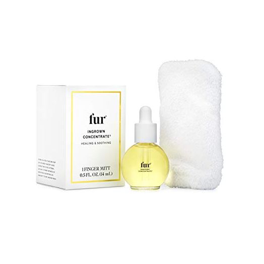 Fur Ingrown Concentrate: Exfoliating Oil Kit for your Hair and Skin to Smoothe, Soothe and Treat Ingrown Hairs - 0.5 FL OZ