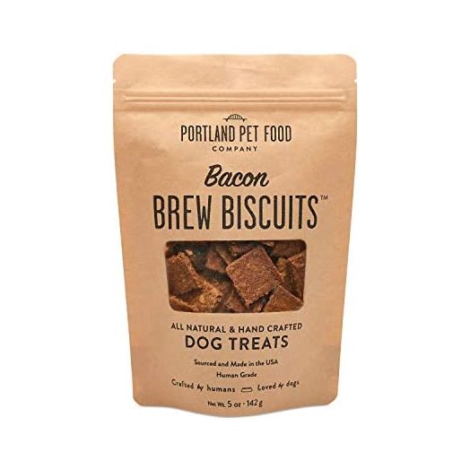Portland Pet Food Company Brew Biscuit Dog Treats, All Natural, Human-Grade, USA Sourced and Made