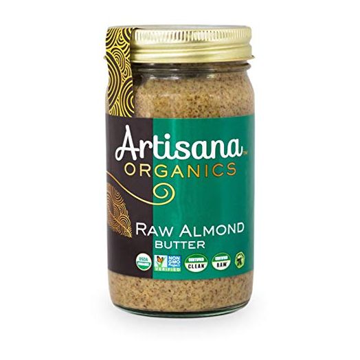 Artisana Organics Raw Almond Butter, 14oz | No Sugar Added, No Palm Oil, Vegan, Paleo and Keto Friendly, Non GMO