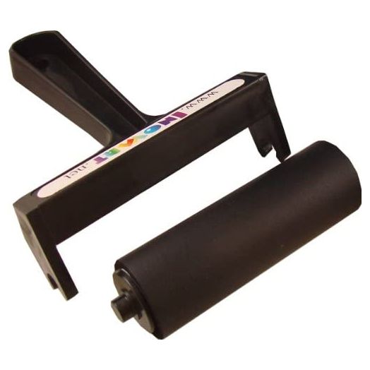 INOVART Snap Out Soft Rubber Brayer, 4 inch