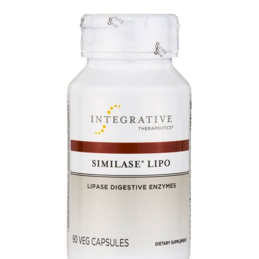 Integrative Therapeutics Similase Lipo - Physician Developed Lipase Digestive Enzymes - Supplement to Support Fat Digestion* - Dairy Free - Vegan - 90 Vegetable Capsules