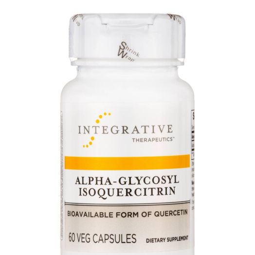 Integrative Therapeutics Alpha-Glycosyl Isoquercitrin - 60 Vegetable Capsules