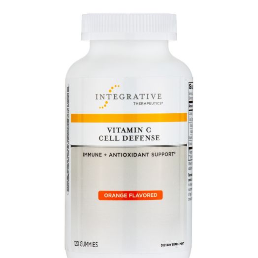 Integrative Therapeutics Vitamin C Cell Defense, Orange Flavored - 120 Gummies